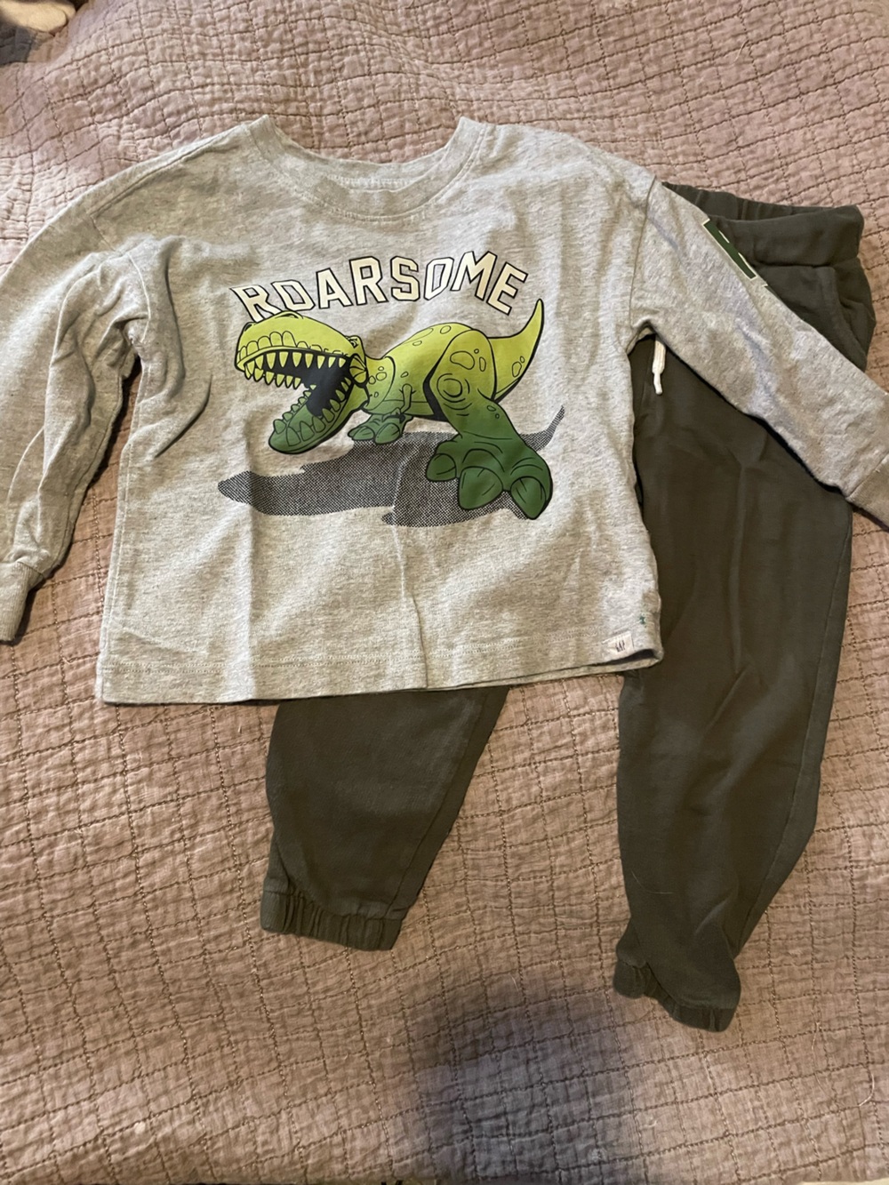 GAP Olive Green Kids Jogger Pants